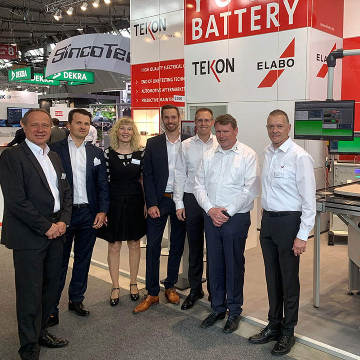 Automotiv testing expo in Stuttgart