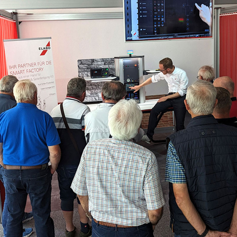 Rentnergruppe - zu Besuch bei ELABO in Crailsheim 1